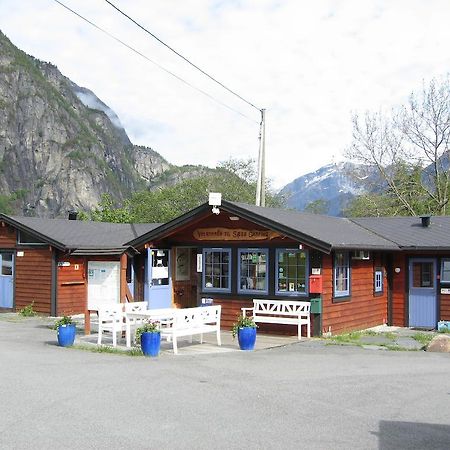 Saebo Camping Hotel Eidfjord Exterior foto