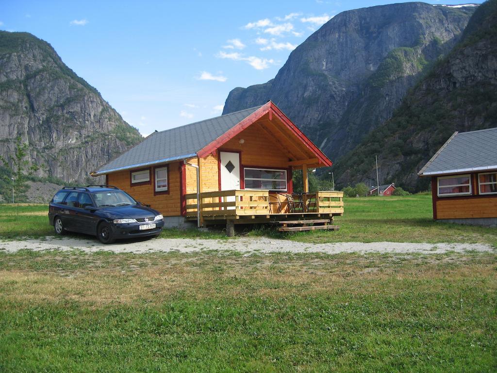 Saebo Camping Hotel Eidfjord Habitación foto
