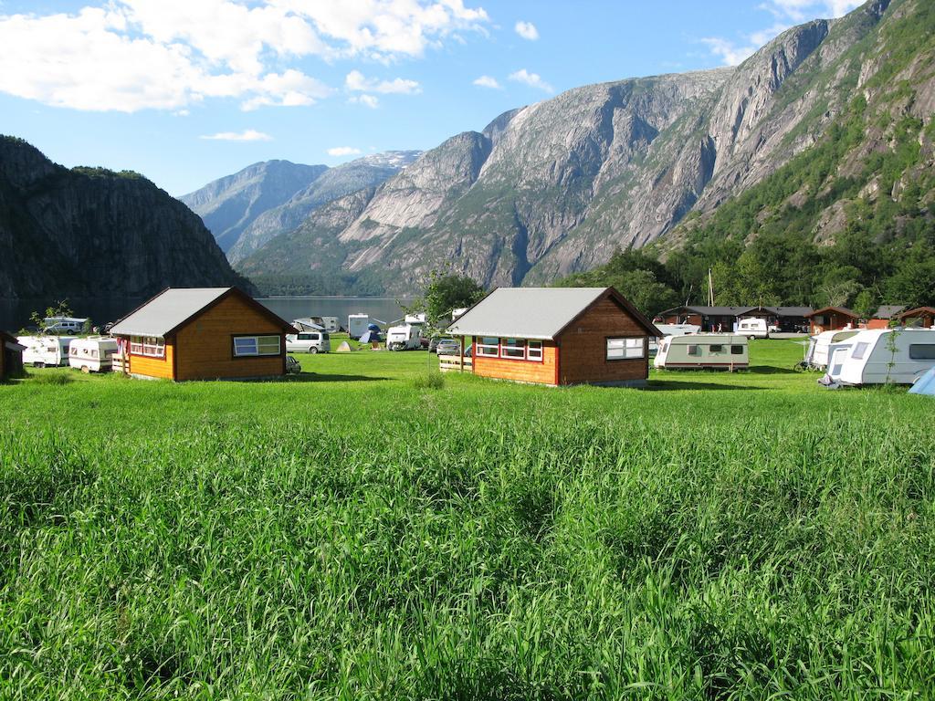 Saebo Camping Hotel Eidfjord Habitación foto